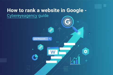 Jak wypozycjonować stronę w Google - poradnik Cybereyeagency - CYBEREYEAGENCY